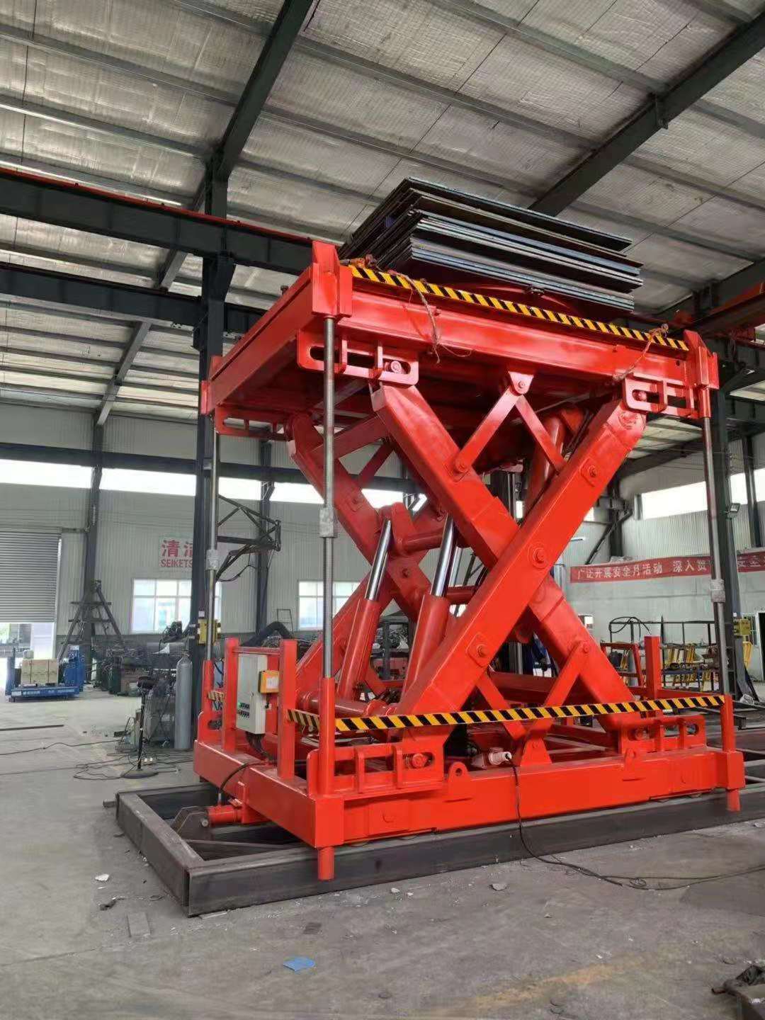 重型固定剪叉式升降平台应用与分类