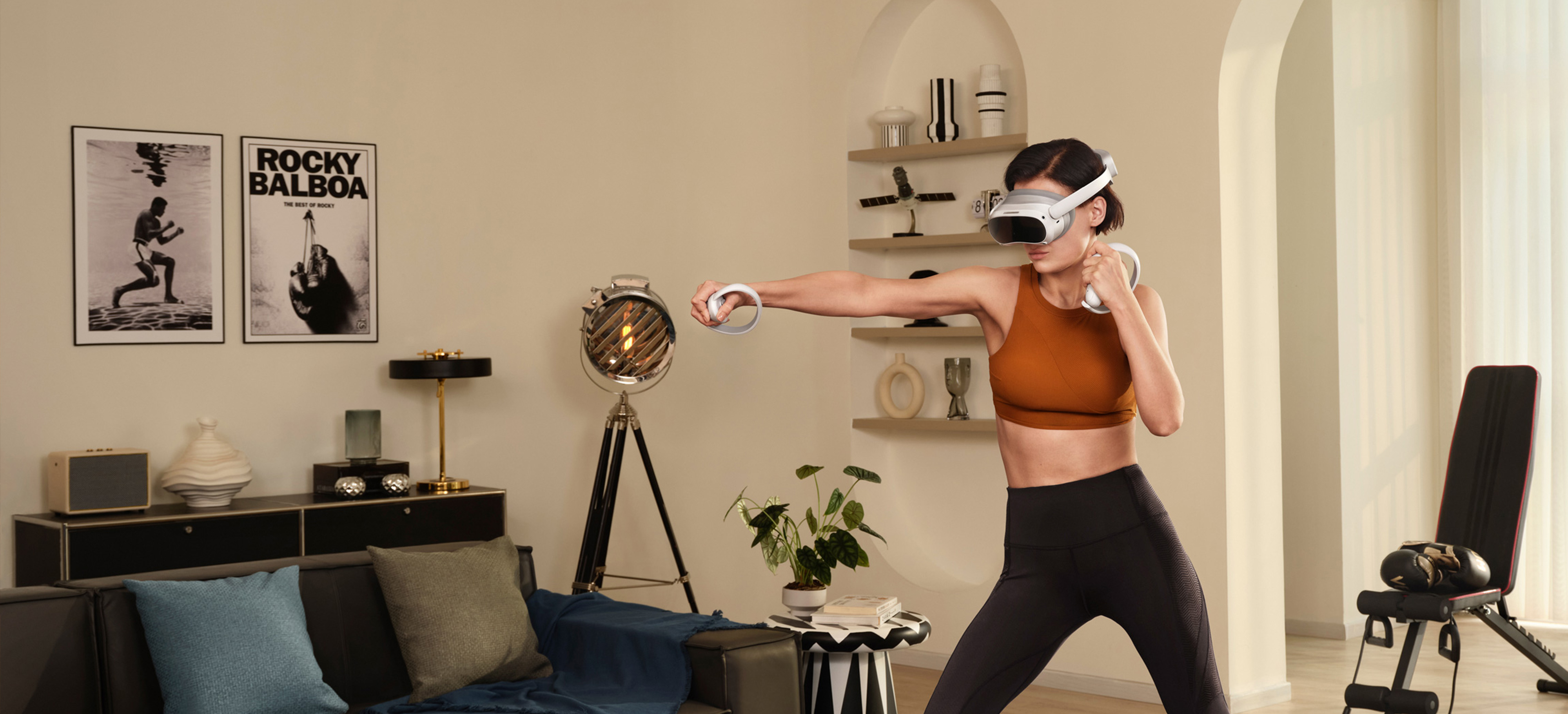 杨颖vr健身直播首秀,将于12月上线pico星跃运动季