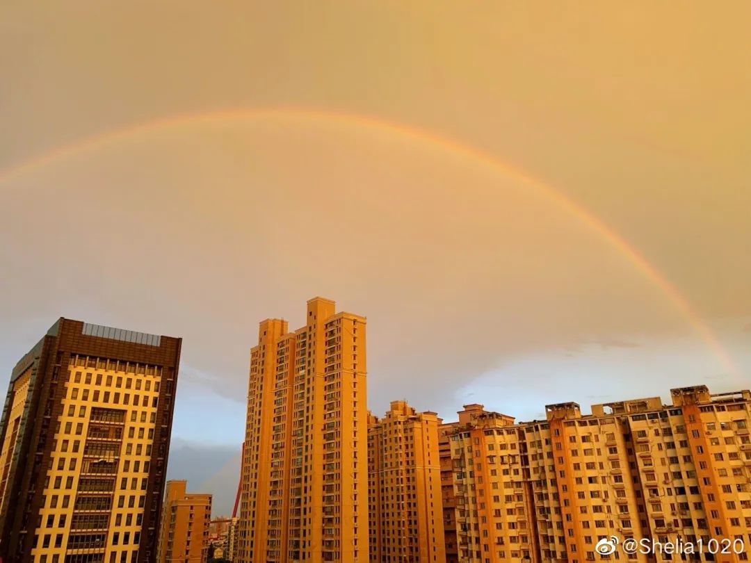 图集 雷雨过后又见彩虹 绚烂美景你拍到了吗?