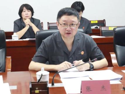 福州市人大常委会副主任陈春光一行到晋安法院调研执行工作