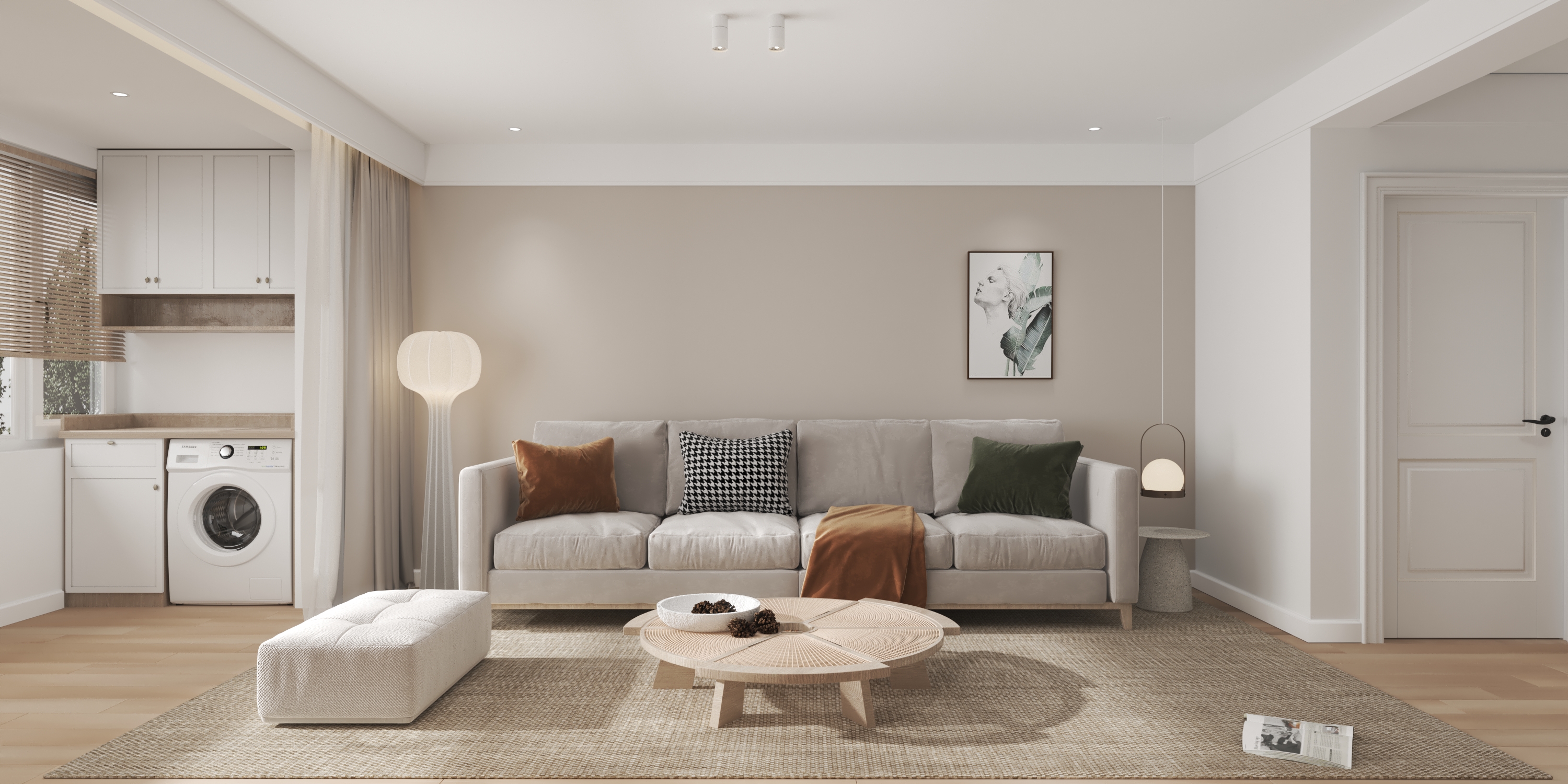 深圳装修:天海花园89㎡简约北欧,卧室装修的更惬意!