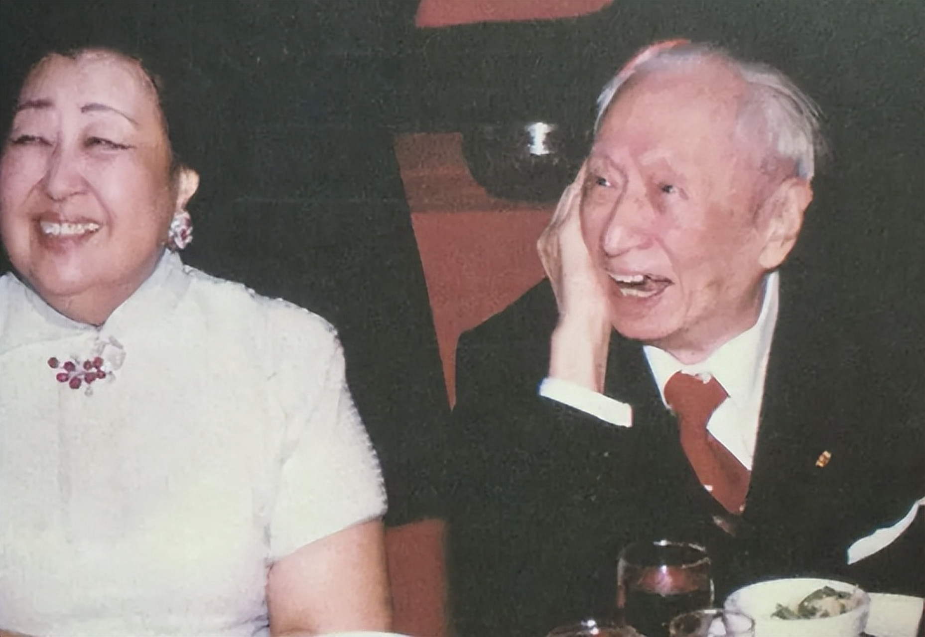 1959年,顾维钧趁妻子黄蕙兰睡着,偷偷溜进严幼韵的房间.