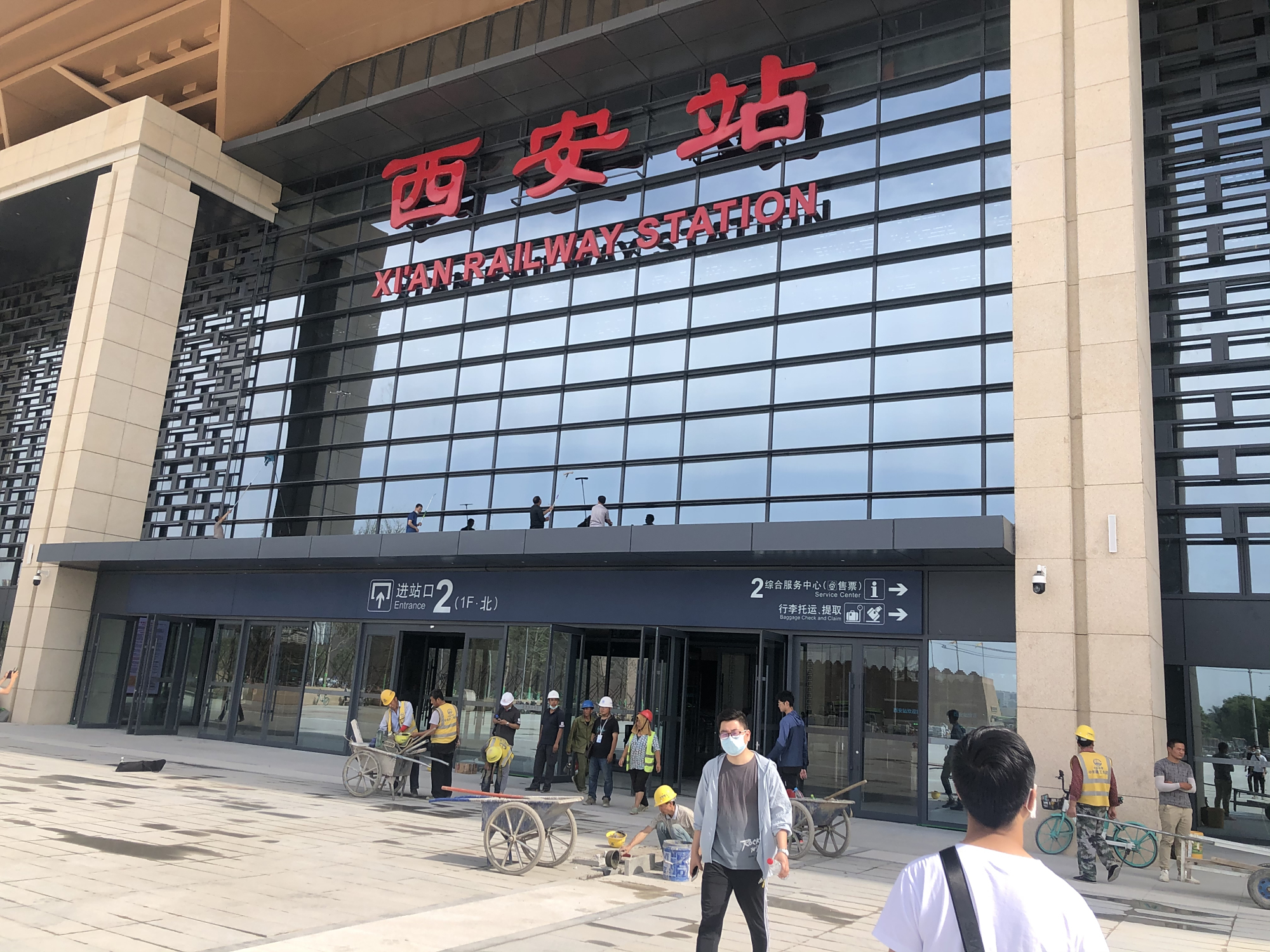 西安火车站北站房将迎来第一批旅客