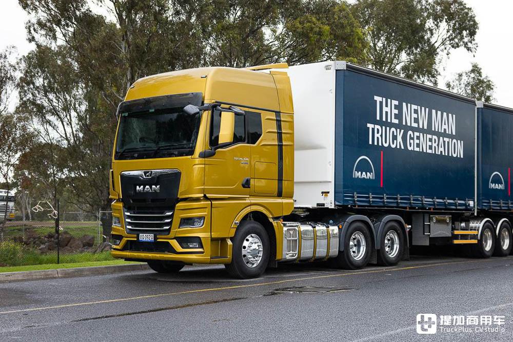 搭载640马力发动机,还是两节车厢,新一代曼恩tgx澳洲正式上市