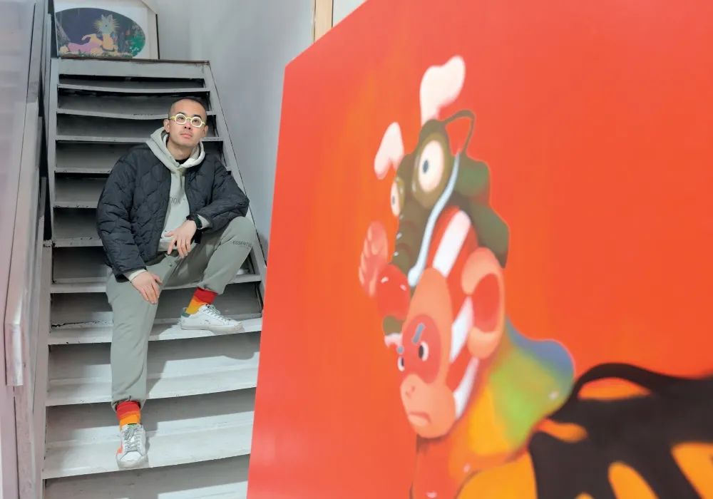 陈建周丨画个爱吃桃又emo的孙悟空