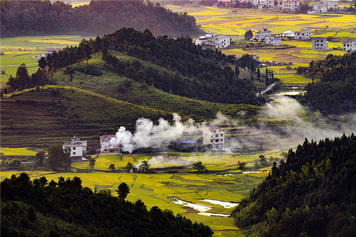 湖南武冈市黄茅村:山水如画 消费旅游助力乡村振兴