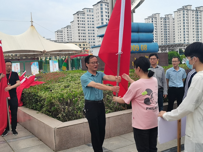 桐城实验中学举行为中考学子送祝福仪式