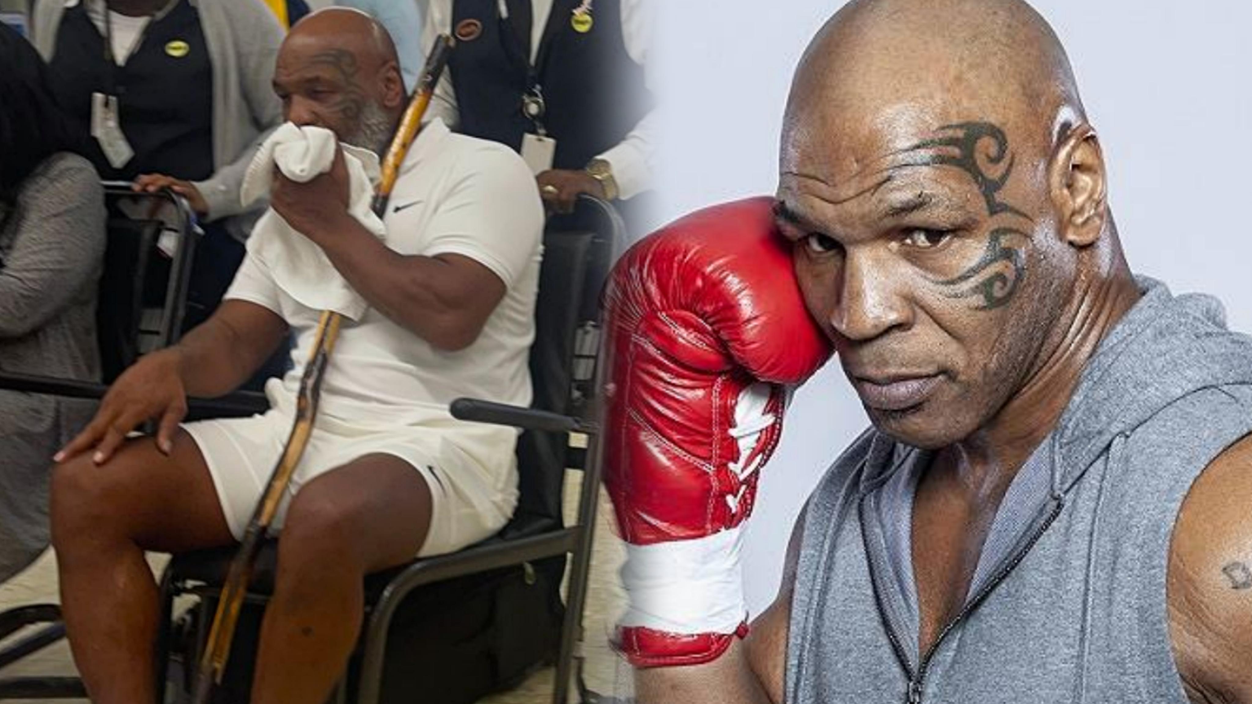 大限将至!拳王泰森出行要靠拐杖和轮椅,却坚持要与25岁选手比赛