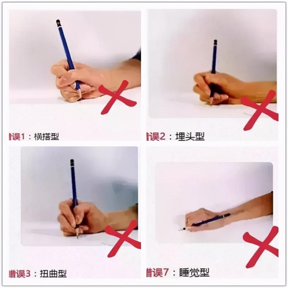 正确的握笔姿势是"一二三型",多数孩子都错了,你家孩子对吗?
