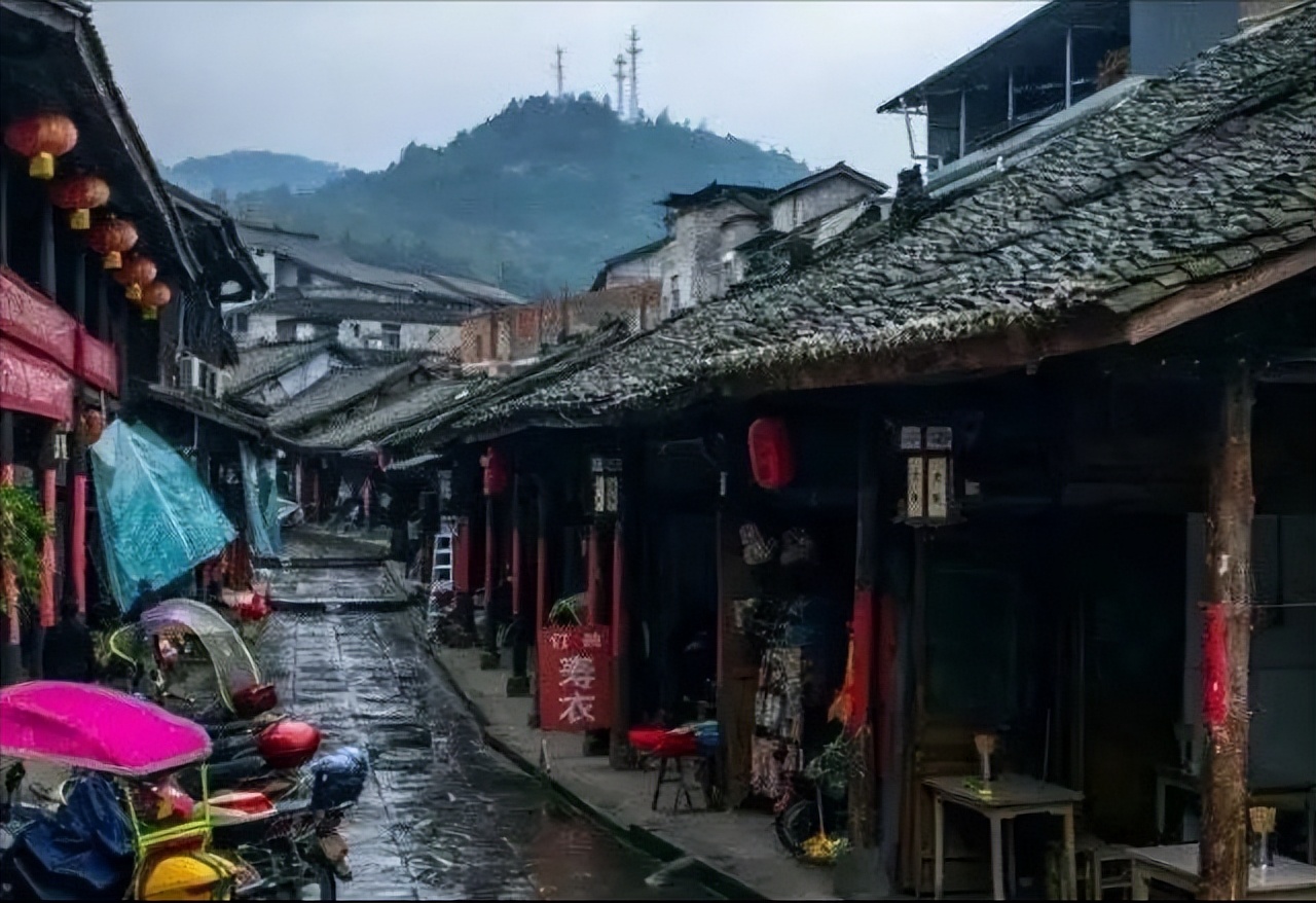 寻镇四川南充|老观古镇,米仓道枢纽,古奉国中心
