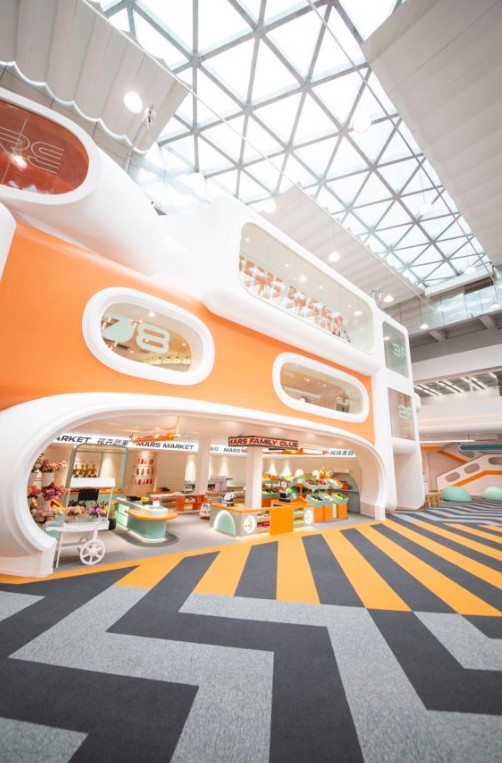 mini mars亲子乐园 各种设施已俘获我家娃的心