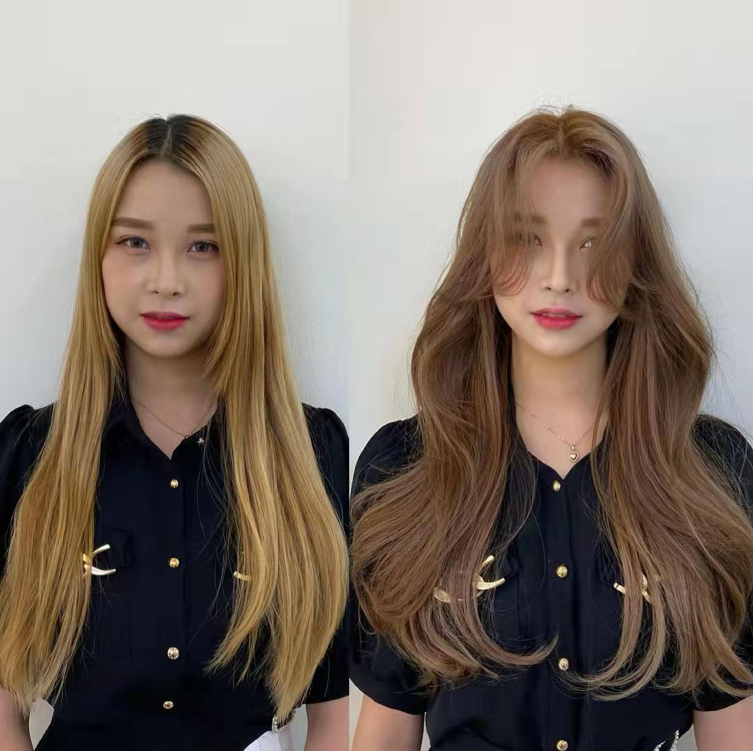 看完染发前后的对比,就知道染发有多美