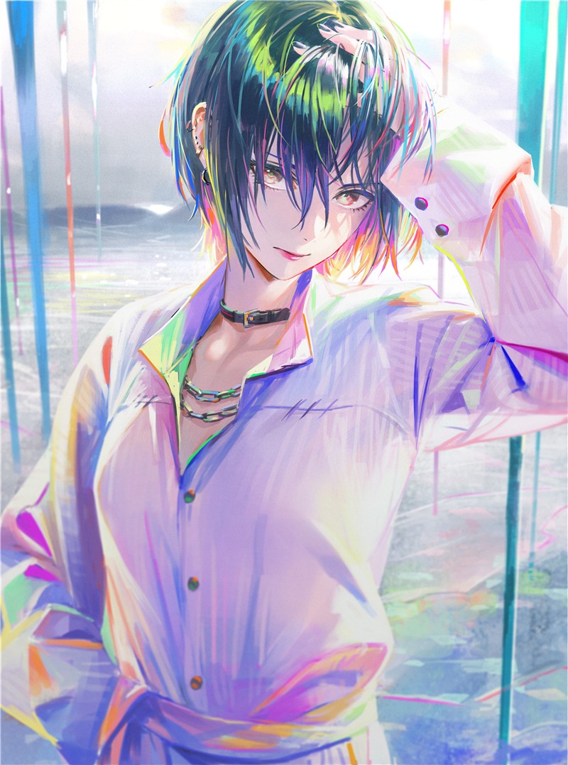 分享一组二次元女生头像 撩头发特辑p站美图欣赏