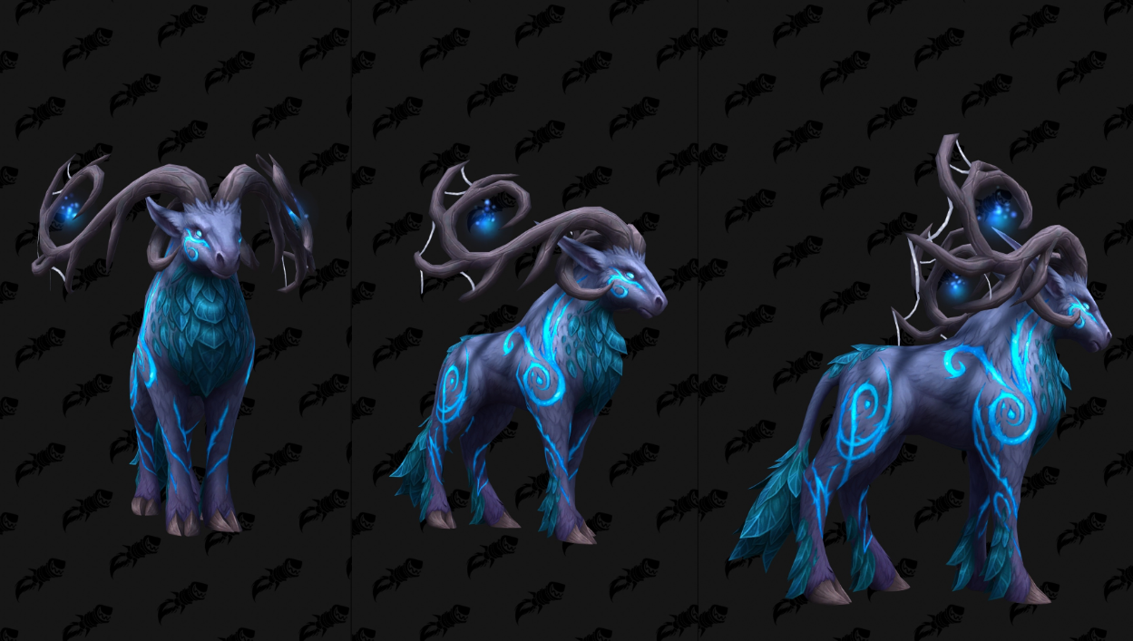 德鲁伊的旅行模式获得了4个新的外观,需要铭文玩家去获取这些图纸