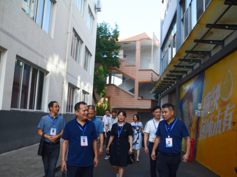 合江县第一片区督学专项督导马街中学开学工作