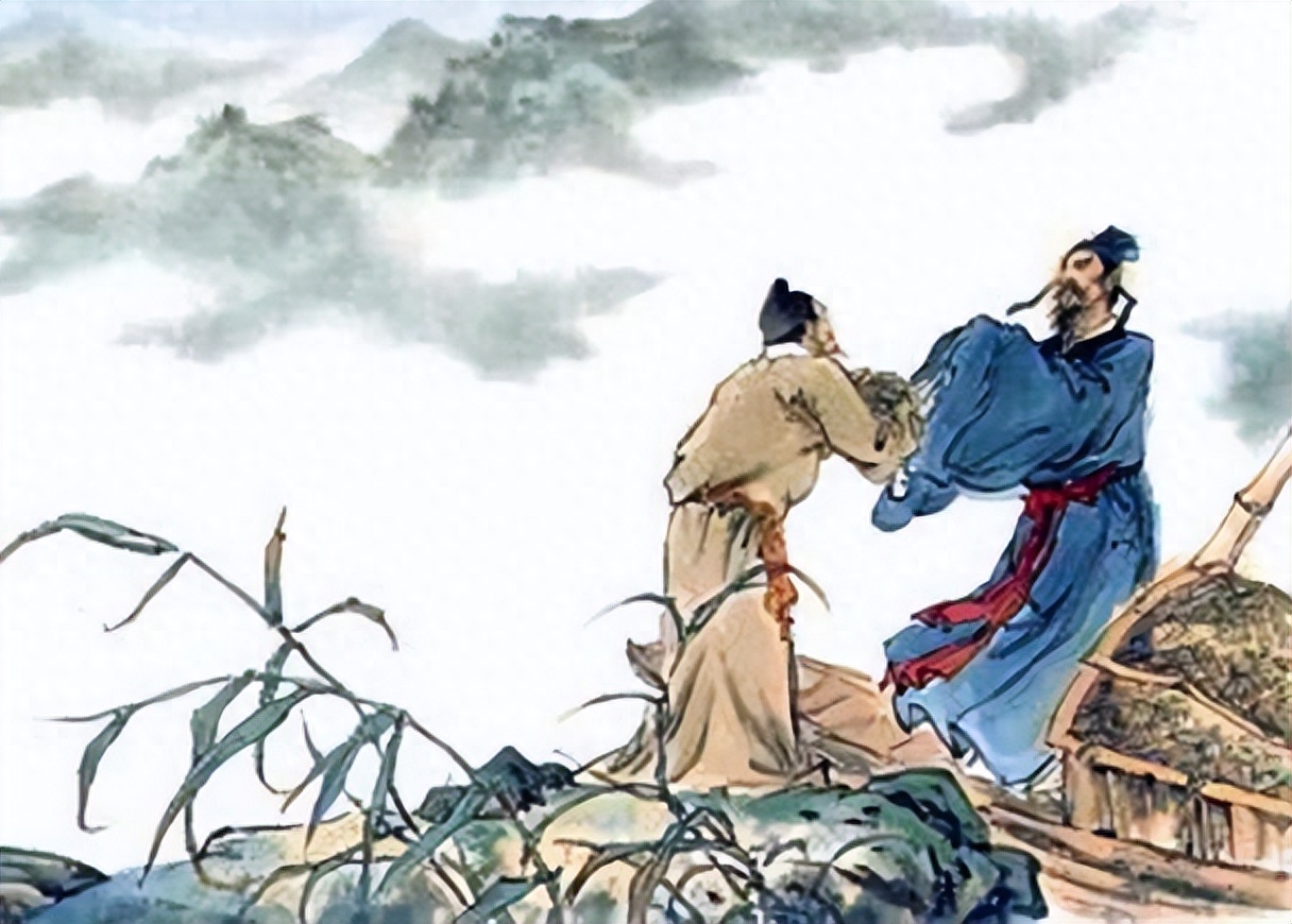 图画参考叛乱被平定之后,杜甫也终于回到了成都