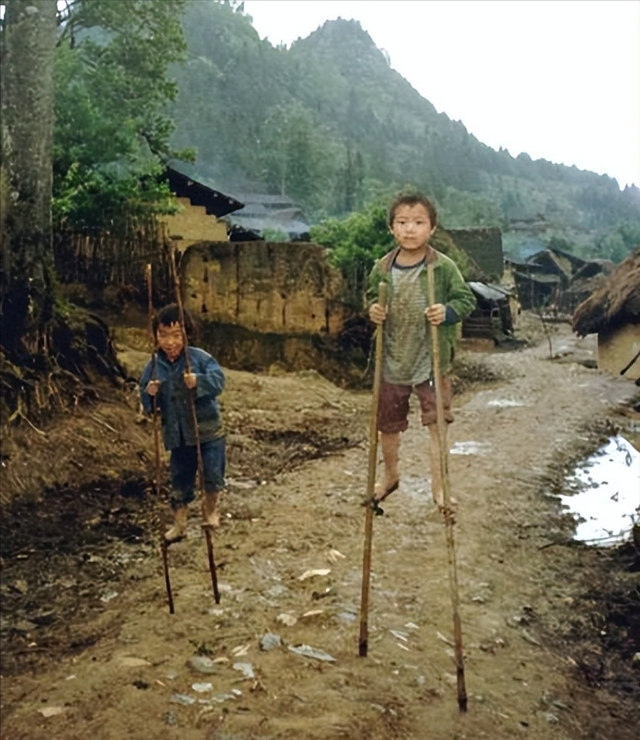 70年代农村童年老照片图片