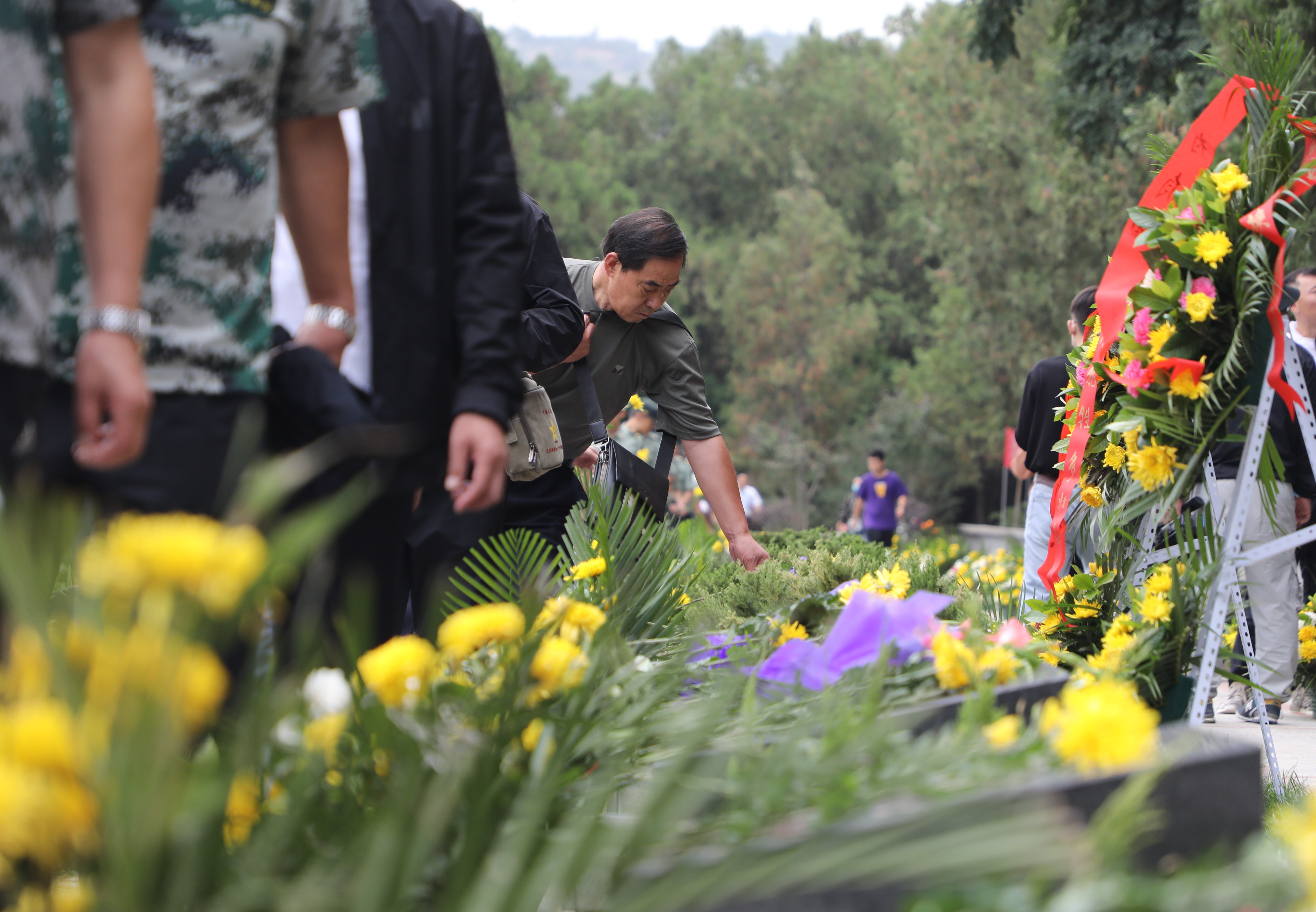兰州举行烈士骨灰安葬启动仪式