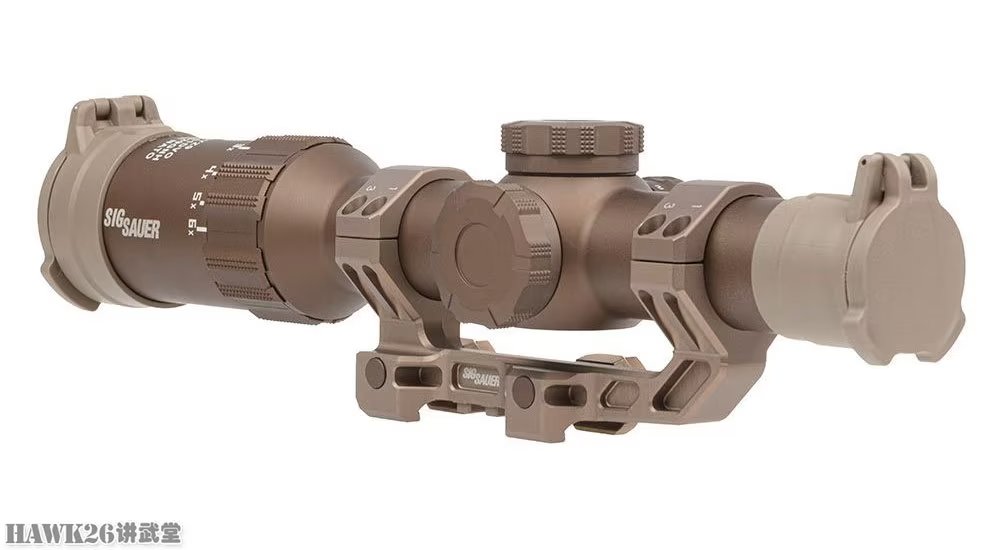 西格绍尔tango6t瞄准镜 低倍率可变倍 美军精确射手步枪的标配