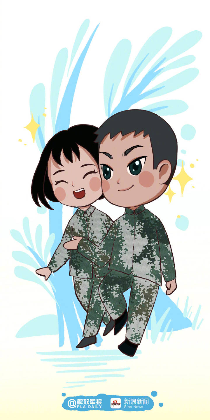 收图啦!军恋壁纸来袭