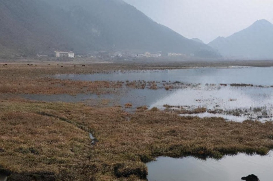 洪泽湖底的县城传说图片