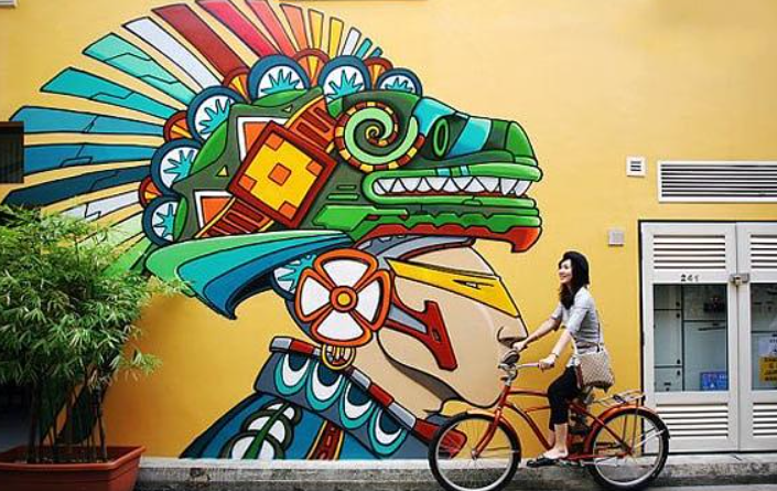 2022年必看系列之涂鸦墙墙绘,3幅案例赏析,视觉效果"爆炸"