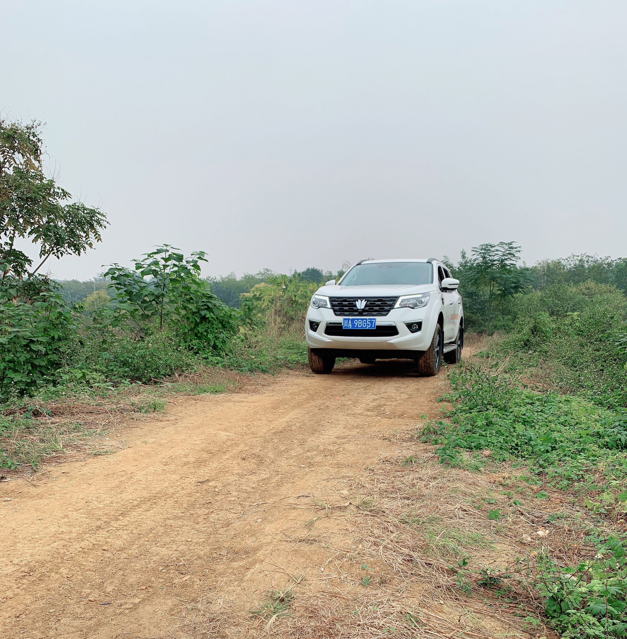 越野王者回归,场地试驾郑州日产帕拉丁