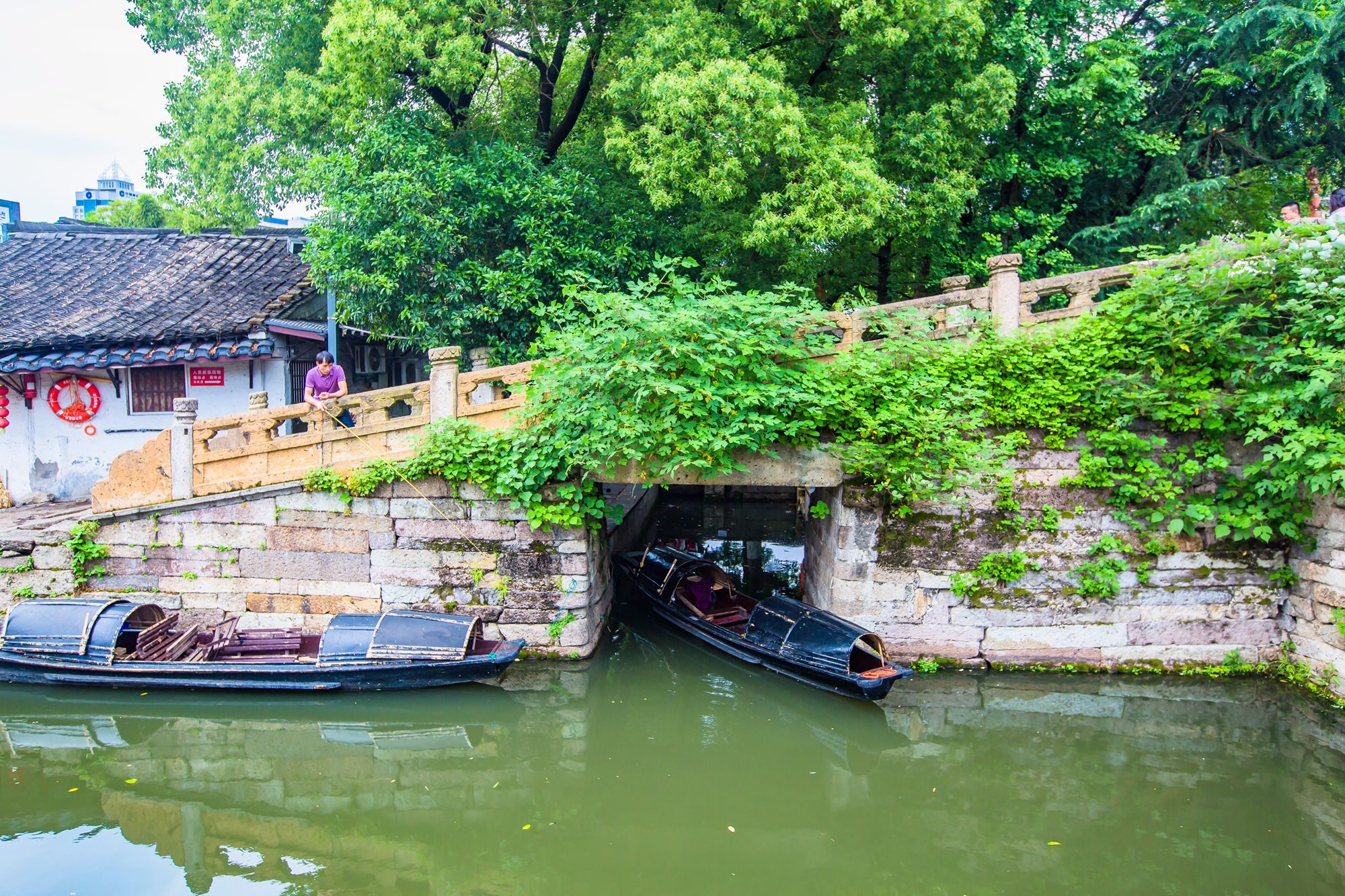 绍兴八字桥历史文化街区,小桥流水人家,赏"中国最早的立交桥"