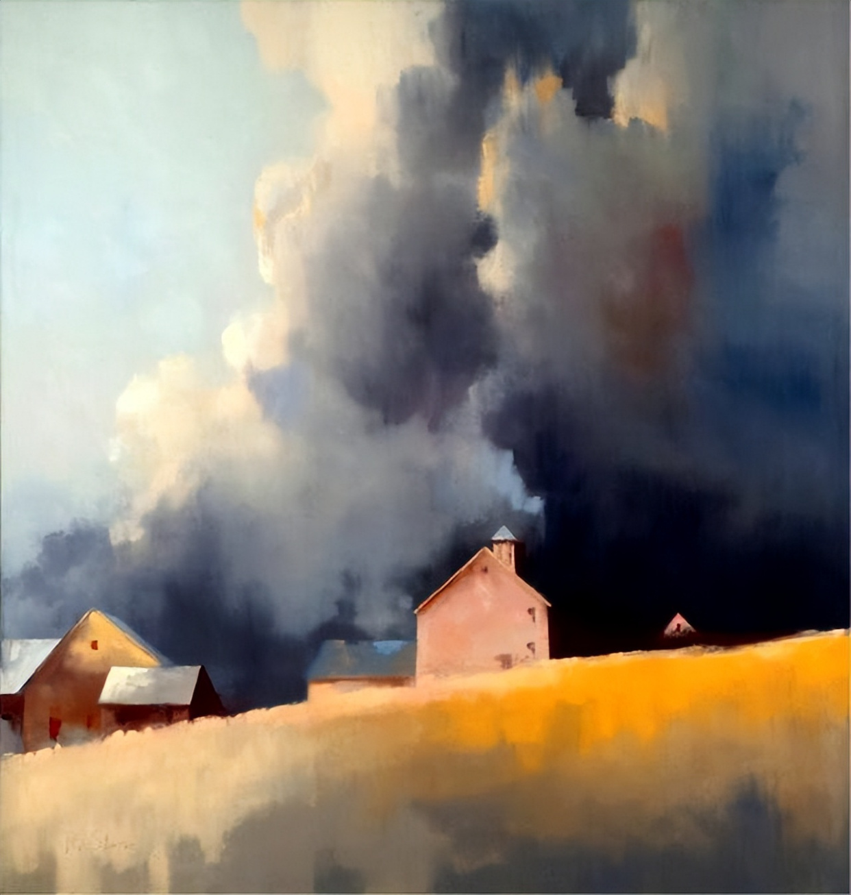 英国画家paul stone:极简恬静唯美的水彩风景欣赏