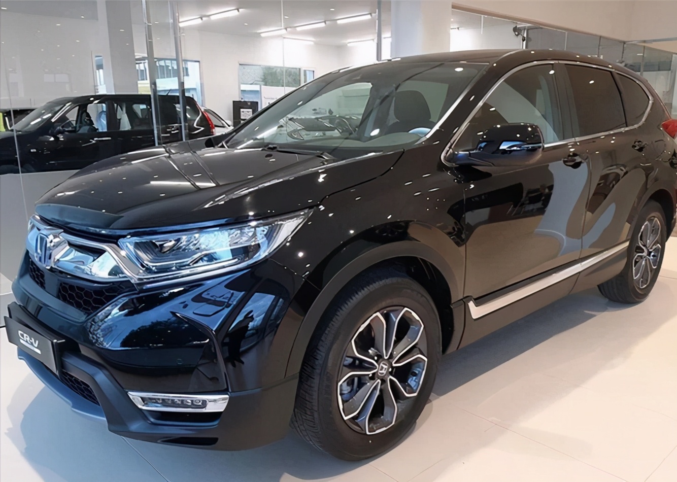 混动版本田cr-v提车!落地22万,按键换挡 awd,油耗4升真给力