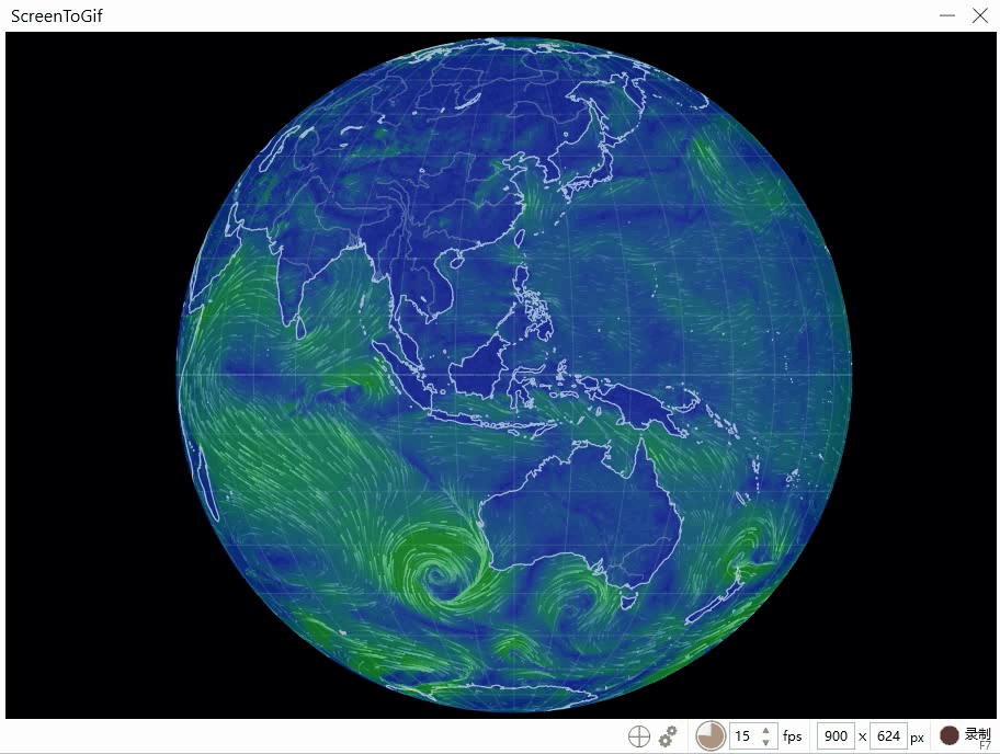 screen to gif,国外非常牛的免费开源gif动画录制工具!