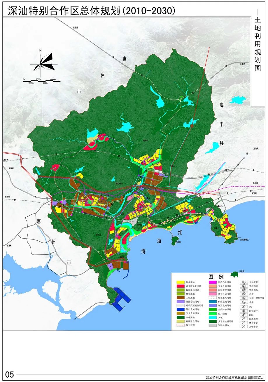 盐田区地图全图图片