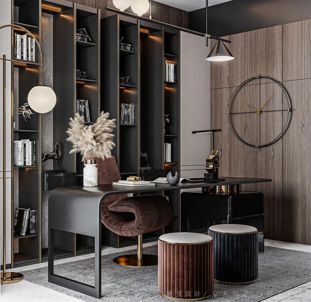 董事长办公室怎么装修好看?13套精美装修设计方案送你