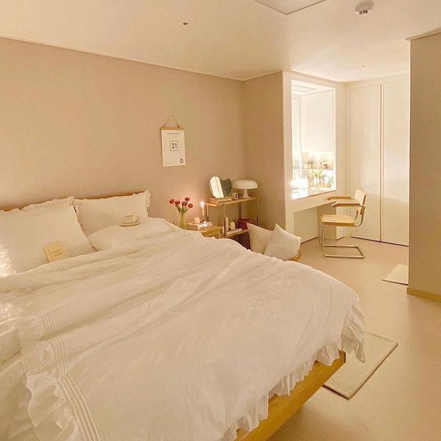 韩国女主的家,精致极简,唯美程度堪比电影里的场景,吸粉无数