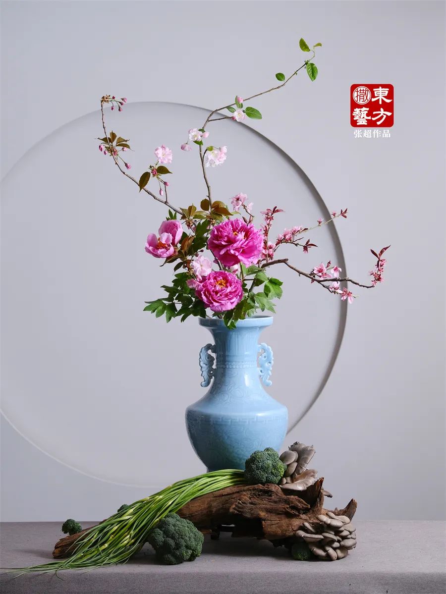 《青墩溪畔》《福寿如意》以上为东方撒艺创始人张超作品春日渐渐远去