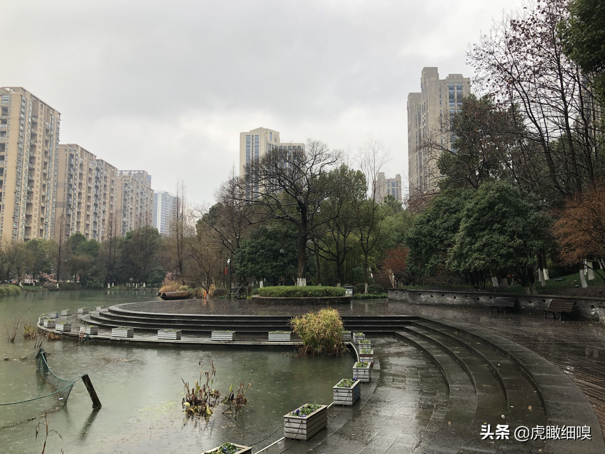 临平水景公园:好似散落于闹市中的一串珍珠的公园