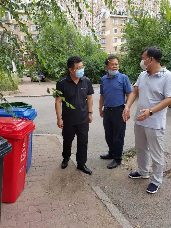 司炳春带队督导检查街道办事处生活垃圾分类工作开展情况