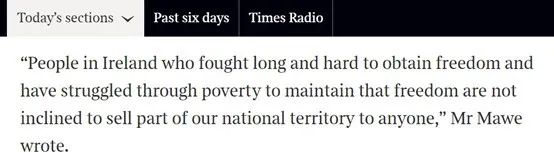 |“港独”分子想在爱尔兰买地“建城”，但爱尔兰并不傻