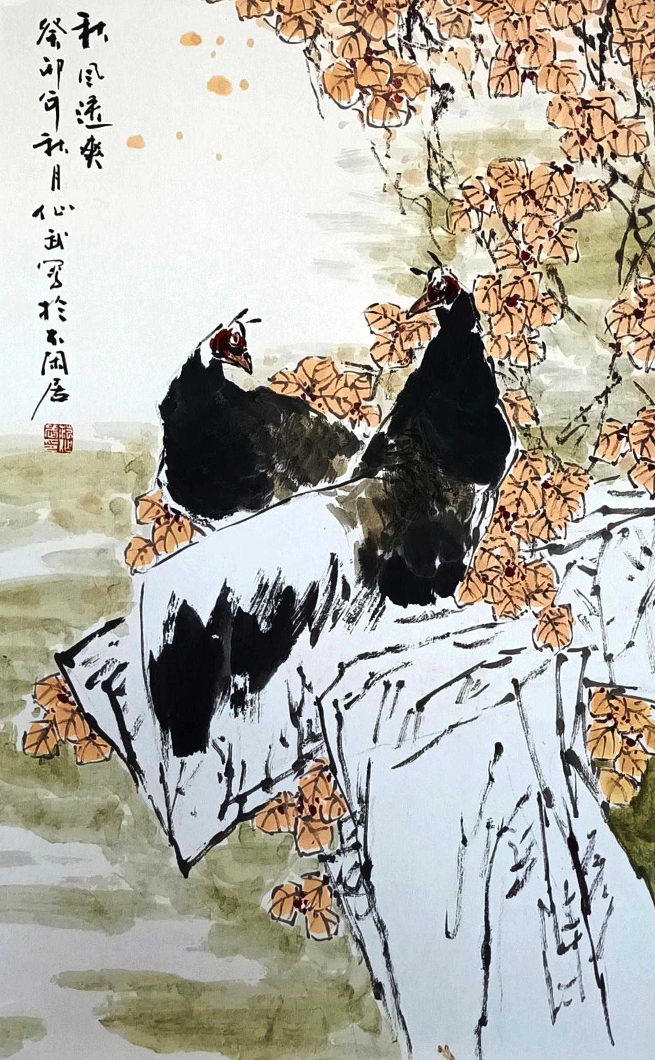 品鉴与收藏:著名画家范作武先生近期褐马鸡画作赏评