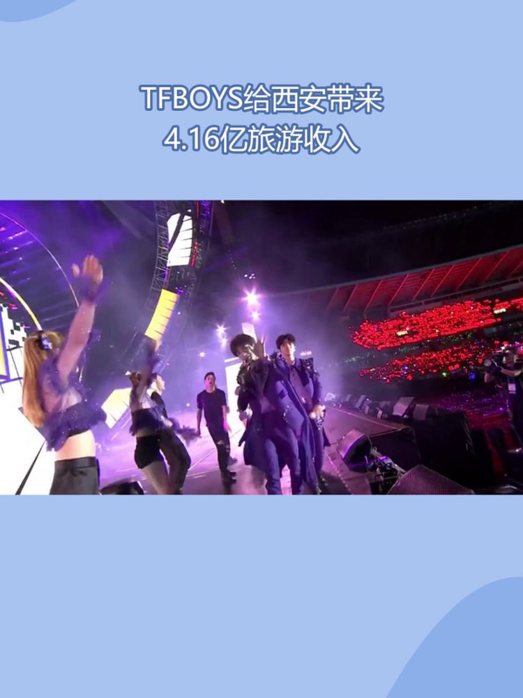 TFBOYS给西安带来4.16亿旅游收入