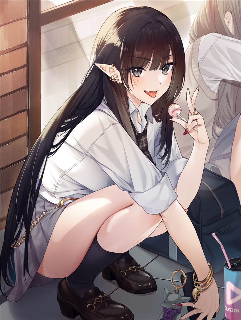 二次元女生头像 精灵耳特辑p站美图欣赏