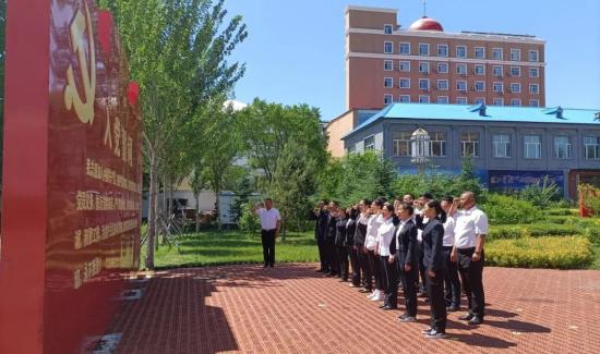 【党史学习】抚远一中开展"主题党日"活动