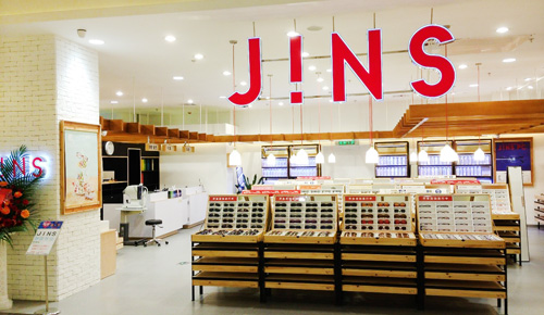 jins眼镜门店图片