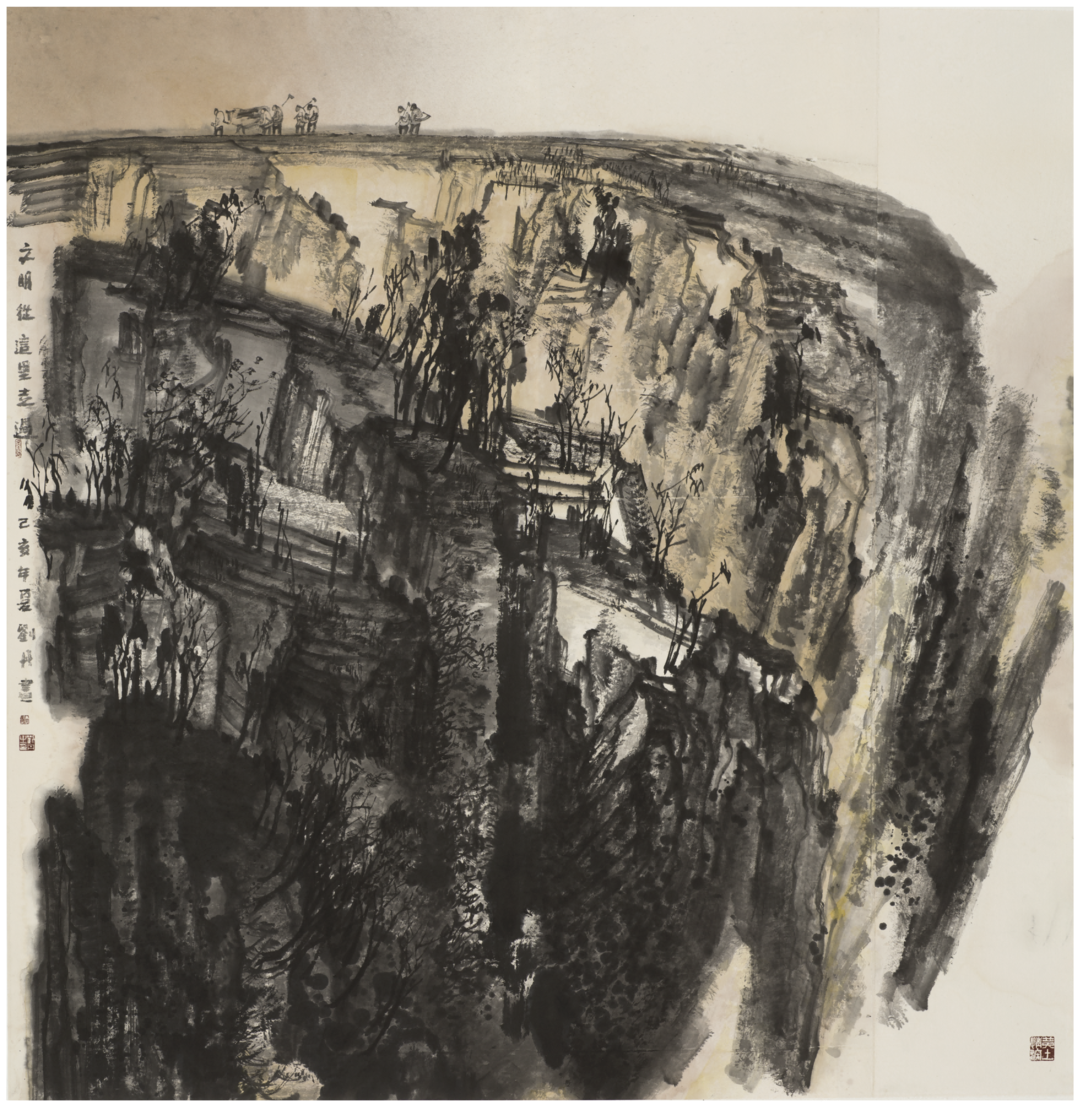 雅静恬淡 墨韵田园——刘丹当代水墨山水画作品解析