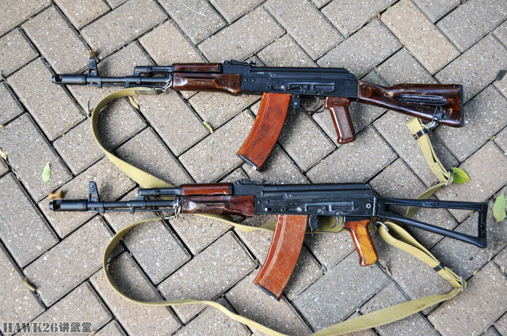 苏联aks-74步枪的历次演变 专为空降部队研制 折叠枪托多次修改