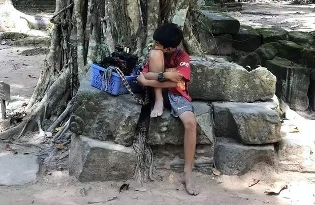 柬埔寨乞讨儿童图片