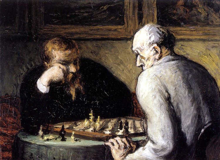 法国19世纪最伟大的现实主义讽刺画大师油画︱奥诺雷·杜米埃