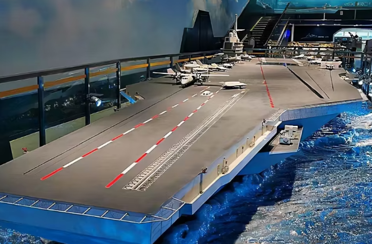 20号核动力航母第二次曝光,小舰岛暗藏玄机