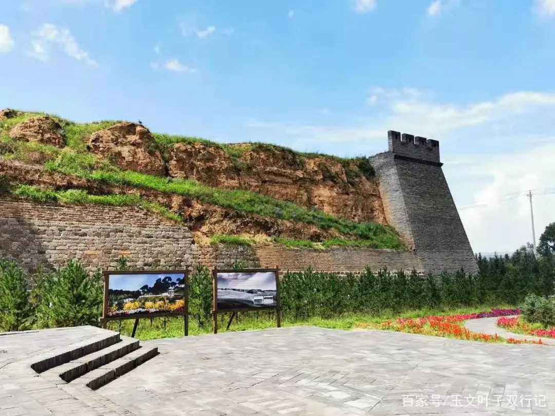 行走右卫古城墙感受历史文化气息