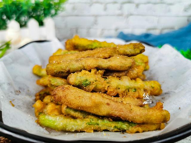 炸豆角时,要不要先焯水?教你正确做法,外酥里软,比炸酥肉还香